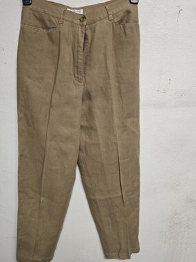 Jones New York Tan Straight-Leg Chinos
